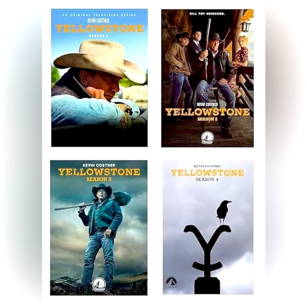 Yellowstone DVD Collection Seasons 1-4 NWT~ Please Read Description
